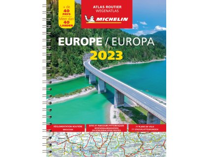 autoatlas Evropa 2023 - starší vydání