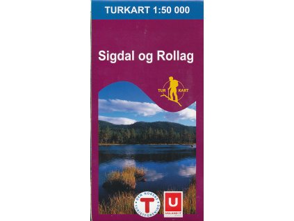 mapa Sigdal og Rollag 1:50 t. (č.2571)