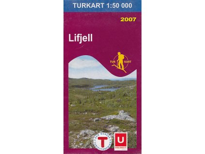 mapa Lifjell 1:50 t.