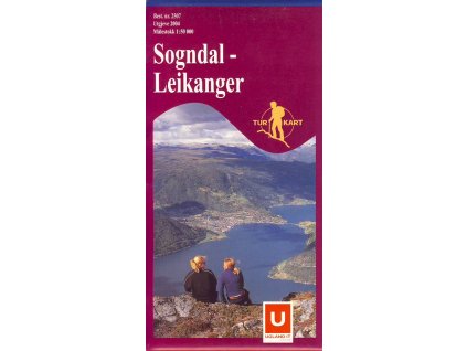 mapa Sogndal-Leikanger 1:50 t.