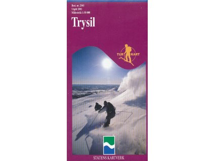 mapa Trysil 1:50 t. (č.2545)