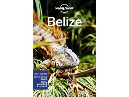 průvodce Belize 8. edice anglicky Lonely Planet