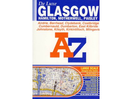 atlas Glasgow De Luxe 1:13,368 t. brožovaný