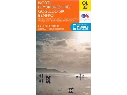 mapa North Pembrokeshire (Wales) 1:25 t.