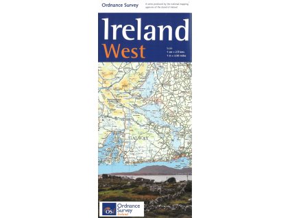 mapa Ireland-West 1:250 t.