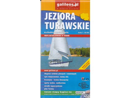mapa Jeziora Turawskie 1:40 t.