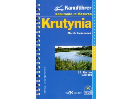 vodácký atlas Krutynia 1:50 t.