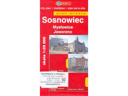 plán Sosnowiec, Myslowice, Jaworzno 1:20 t.