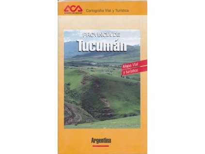 mapa Tucumán Provincia 1:400 t. ACA