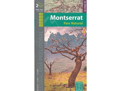 mapa Montserrat 1:5 t./1:10 t.
