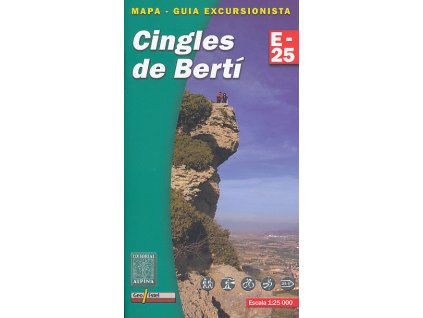 mapa Cingles de Bertí 1:25 t.