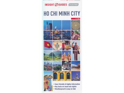plán Ho Chi Minh City 1:14 t. laminovaný