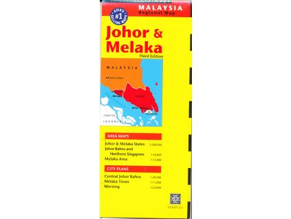 mapa Malaysia-Johor,Melaka 1:500 t.