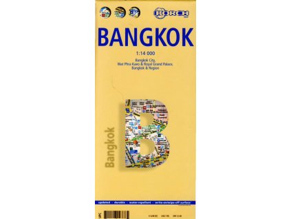 plán Bangkok 1:14 t. laminovaný