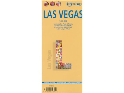 plán Las Vegas 1:20 t. laminovaný