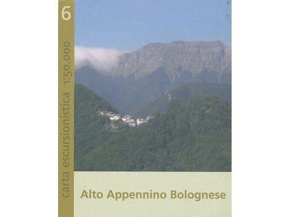 mapa Alto Appennino Bolognese 1:50 t.