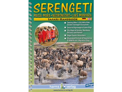 atlas Serengeti + Ngorongoro 1:250 t.