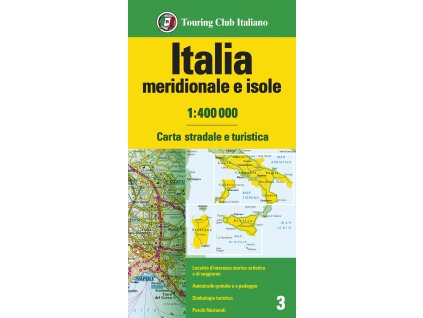 mapa Italia south 1:400 t.