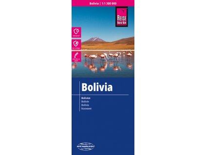 mapa Bolivia (Bolívie) 1:1,3 mil.