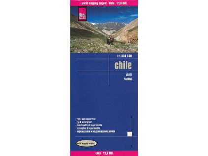 mapa Chile 1:1,6 mil. voděodolná