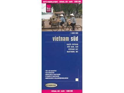 mapa Vietnam south 1:600 t.