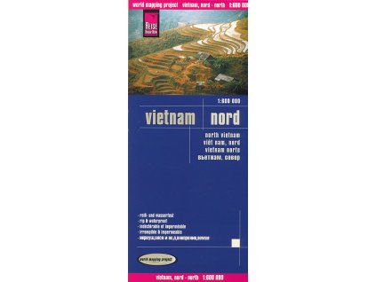 mapa Vietnam north 1:600 t.