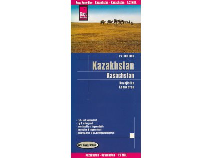 mapa Kazakhstan 1:2 mil.