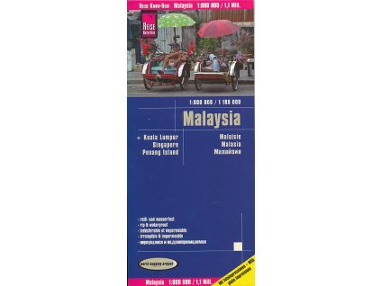 mapa Malaysia 1:800 t.-1:1 mil.