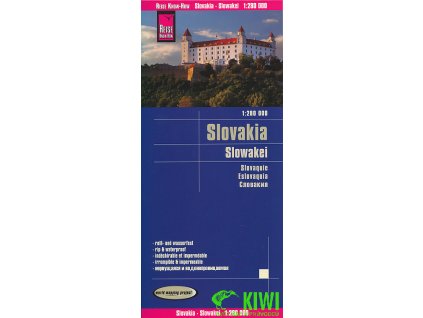 mapa Slovakia 1:280 t. voděodolná