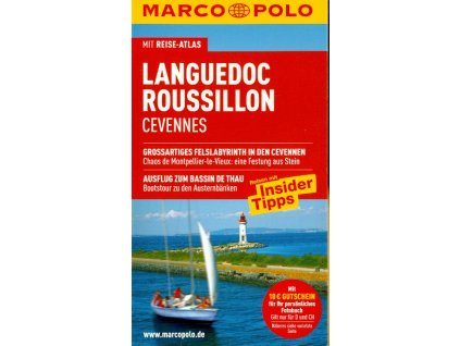 průvodce Lanquedoc, Roussillon, Cevennen 6. edice německy