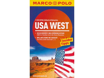 průvodce USA West německy Marco Polo