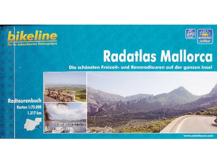 cykloprůvodce Mallorca 1:75 000 německy