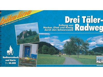 cykloprůvodce Drei Taler Radweg 1:50 t.