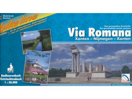 cykloprůvodce Via Romana 1:50 000 německy