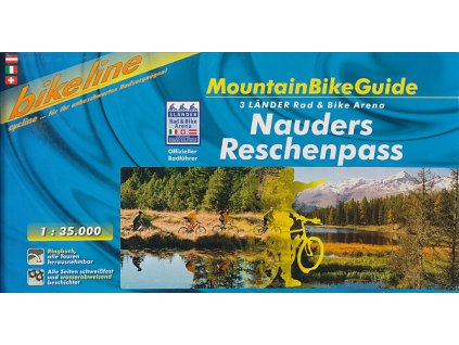 cykloprůvodce Nauders Reschenpass 1:35 000 MBG