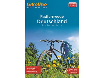 cykloprůvodce RadFernWege Deutschland německy