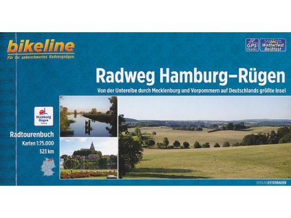 cykloprůvodce Hamburg-Rugen 1:75 t. německy