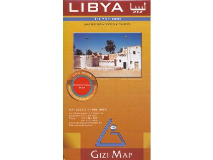 mapa Libya 1:1,75 mil.