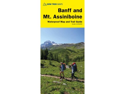 mapa Banff, Mount Assiniboine 1:100 t. voděodolná