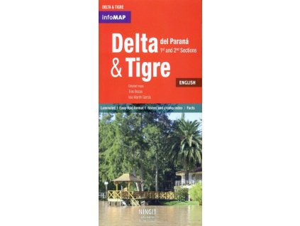 mapa Delta del Paraná, Tigre 1:78 t.