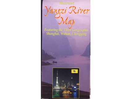 mapa Yangzi River