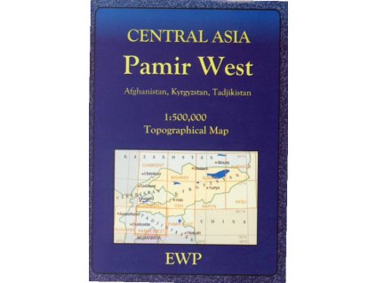 mapa Pamir west 1:500 t.