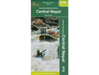 vodácká mapa Central Nepal 1:500 t.