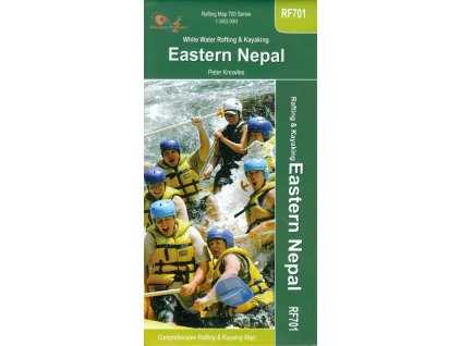 vodácká mapa Eastern Nepal 1:500 t.
