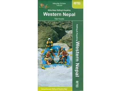 vodácká mapa Western Nepal 1:500 t.