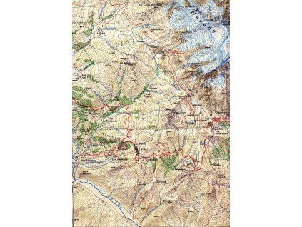 mapa Mururata, Illimani (BOL) 1:50 000