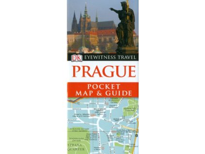 průvodce Prague pocket map a guide 3. edice anglicky