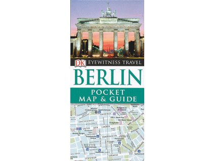 průvodce Berlin pocket map a guide anglicky