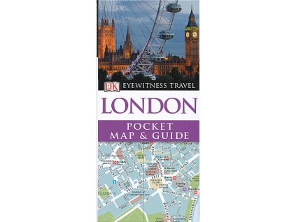 průvodce London pocket map and guide anglicky Eyewitness
