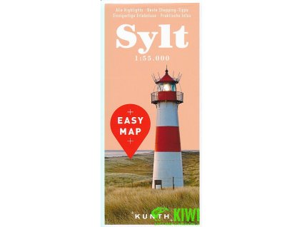 mapa Sylt 1:55 t. laminovaný